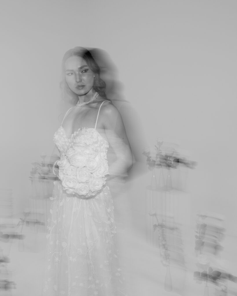 Moody Editorial Bridal Dress