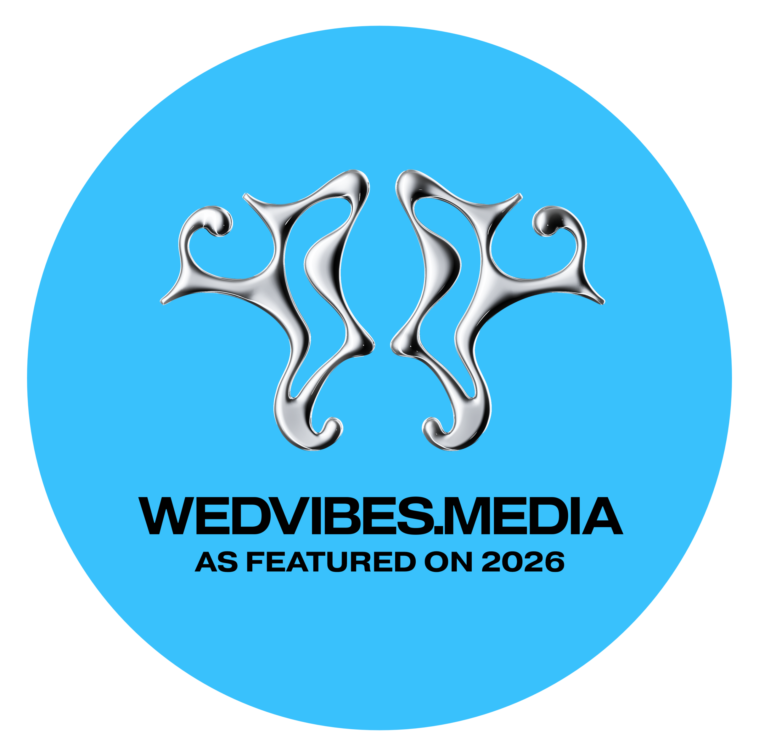 Wedvibes Media Badge
